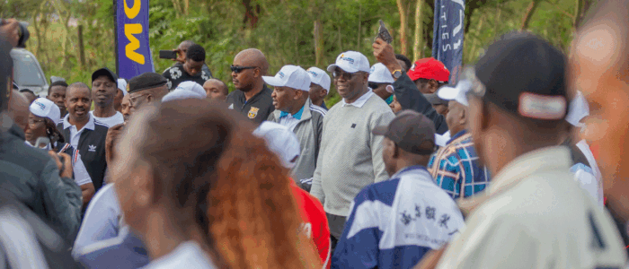 Humphrey Muchuma Champions the Uzalendo Half Marathon